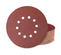Huopueit 30 Pièces Disque Abrasif 225 mm 10 Trous Grain 40 Papier Disque Poncage pour Cloisons Sèches Ponceuse Girafe