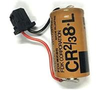 HUOYALU 1 pièce avec tête Noire Compatible, pour Batterie au Lithium Fuji CR2/3 8.L 3V PLC FDK CR2/38.L