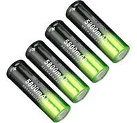 HUOYALU 3,7 V 5800mAh Batterie Li-ION Batteries Full Capace Batteries Pack, pour la Lampe Frontale, Lampe de Poche LED, la lumière Solaire, Les appareils électroniques, etc.,B