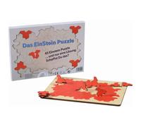 Hupe Spiele Einstein Puzzle Bois 45 Pièces Set de Table Jeu Réflexion Stratégie