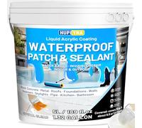 Hupeyna Liquide Étanchéité Transparent, Membrane d'Étanchéité Waterstop 5KG