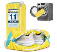 HUPIRCT 2pcs Sac Lavage Chaussures Machine à Laver, Réutilisable, Nettoyage à 360 Degrés, Fermeture éclair à Verrouillage Automatique Invisible, Convient à Toutes les Chaussures et Machines à Laver