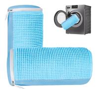 HUPIRCT 2pcs Sac Lavage Chaussures Machine à Laver, Réutilisable, Nettoyage à 360 Degrés, Fermeture éclair à Verrouillage Automatique Invisible, Convient à Toutes les Chaussures et Machines à Laver