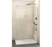 Huppe Select+ paroi de douche 100 cm noir mat/verre transparent SL0304.123.322