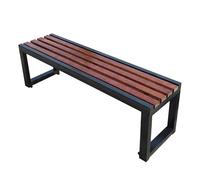 HUPQCVX Chaises sans Dossier for La Gestion Immobilière, Résistantes Au Soleil Et À La Pluie, Bancs en Bois Massif De 100 Cm for Cours Et Stades.(120cm)