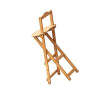 HUPQCVX Tabourets De Bar Simples, Pliables, Légers, Adaptés Aux Salons De Thé Au Lait Et De Café, Tabourets Hauts avec Dossiers.(Primary Color,S)