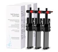 Hupsjer Lot de 3 cartouches de rechange pour système de sel - Cartouche de rechange pour traitement de l'eau pour spas et jacuzzi, cartouche de sel pour source chaude Highlife, Limelight, jusqu'à 4