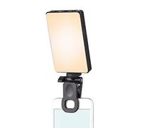 HUPYOMLER Mini LumièRe LED pour Portable Selfie Light Dimmable RVB Fill Light pour Plusieurs Smartphones