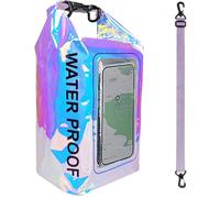 Huraoerrrr Sac imperméable, Pochette de téléphone imperméable, Grand étui à téléphone Flottant avec Bande d'étanchéité, Sac étanche Pratique Universel pour téléphones Portables, Montres téléphonique