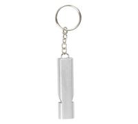 Huraoerrrr Survivance de sifflet d'urgence Loud, Tubes Doubles en Aluminium High-Pitch avec Longe pour la Chasse à la Chasse au Camping