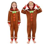 Huraogcos Costume de pain d'épice pour enfant