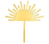 Huray Rayho Décoration de gâteau en acrylique sur le thème bohème - Pour photomaton - You Are My Sunshine - Fournitures de fête d'anniversaire - Premier voyage autour du soleil