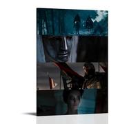 HUREYW I RH Poster Kingdom Of Heaven - Décoration murale pour chambre à coucher - 30 x 45 cm - Style cadre