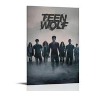 HUREYW I RH Poster Teen Wolf - Art mural pour chambre à coucher - 20 x 30 cm - Style cadre