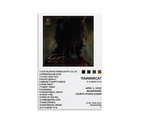 HUREYW I RH Thundercat Album It Is What It Is Poster Décoration murale pour chambre à coucher 40 x 60 cm Sans cadre