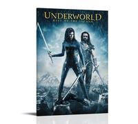 HUREYW I RH Underworld Poster mural pour chambre à coucher avec cadre 50 x 75 cm