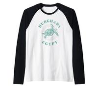 Hurghada Égypte Tribal Tatouage Tortue de mer Manche Raglan