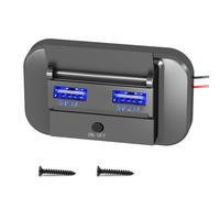 Hurhome-Prise De Charge Usb Pour Voiture,Panneau Usb,Chargeur Mobile,Qc3.0 + Pd3.0,Charge Rapide Pour Montres,Bus,Voiture De Tourisme,Bateaux,12v,24v - Type Dual Usb