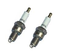 HURI 2x bougies d'allumage F7TC pour GX120 GX160 GX200 GX240 GX270 GX340 GX390 Groupe électrogène 3 kW 6,5 CV Remplace BPR5ES BPR6ES