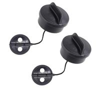 HURI 2x couvercles de réservoir pour Stihl FS38, FS45, FS48, FS52, FS55, FS56, FS62, FS66, FS72, FS74, FS76, FS80, FS81, FS85, FS86, FS88, FS120, FS200, FS250, FS300, FS350, FS400, FS450