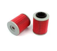 HURI 2x Filtre à huile pour Aprilia RSV 1000 Mille ME000 RSV1000 Mille Bj. 1998-2000# Hiflo HF152/K&N KN152 / MF MF152