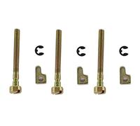 HURI 3 Pcs/lot Tendeur de chaîne du vis de réglage pour McCulloch 335 338 435 436 438 440 441 442 444 & partner 350 351& Poulan 295 2775 2990 4620 tronçonneuse