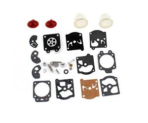 HURI Carburateur Reparation Kit Joint Membrane et Pompe d'Amorçage Pour Walbro K10-WAT WA & WT Séries Stihl Husqvarna Poulan McCulloch Echo Tronçonneuse Coupe-bordure