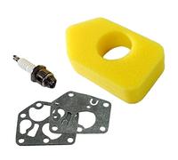 HURI Filtre à air + Bougie d'allumage + Carburateur Membrane Pour Classic Sprint Quattro 400 450 500 550 Series Remplacer 698369/795083 / 495770 / NGK B2LM