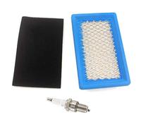 HURI Filtre à air et pré-filtre bougie d'allumage compatible avec GVX 150, GVX 160, HRB 475, HRB 535, HR 1950, HR 2150, MTD 1P61 EH tondeuse à gazon de rechange MTD 951-10298, 751-10298.