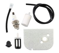 HURI Filtre à air, plaque de filtration, tuyau de carburant, tuyau à essence, filtre à carburant pour tronçonneuse Stihl 009 010 011 012 # 1120 1600