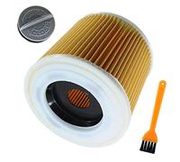 HURI Filtre à cartouche pour Kärcher WD1 WD2 WD3 WD3 Premium WD3 P Extension Kit WD 3.200 WD 3.300 M WD 3.500 P WD 2500 M WD 3200 AF NT 20/1 Me Classic, NT 38/1 CLassic remplace 6.414-552.0