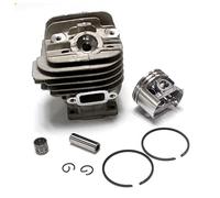 HURI Kit Cylindre Piston Complet avec Roulement à Aiguilles pour Tronçonneuse STIHL 026 MS260 Diamètre 44mm