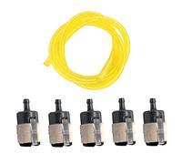 HURI Lot de 5 filtres à essence avec tuyau d'essence pour Dolmar PS-330, PS-340, PS-390, PS-400, PS-410, PS-460, PS-500, PS-510, PS-4600, PS-4605, PS-5000, PS-5105. , PS-61. 00.
