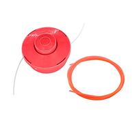 HURI Tête de fil pour Débroussailleuse et Multifonction 4 en 1 (filetage 10mm) avec 2m corde