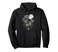 Hurlant Caméléon Moon Vintage Rétro Style Drôle Années 80-90 Sweat à Capuche