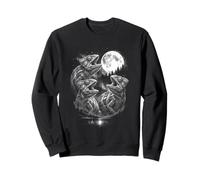 Hurlant Caméléon Moon Vintage Rétro Style Drôle Années 80-90 Sweatshirt