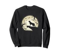 Hurlement de Chien d'halloween Sweatshirt