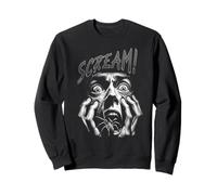 Hurlement Horreur Araignée Visage Peur Frissons Sweatshirt