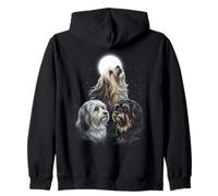 Hurler à la Lune, Style Havanais Sweat à Capuche