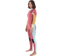 Hurley Advant 2025 Combinaison de plongée zippée 3/2 mm pour femme Corail