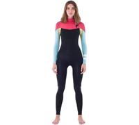 Hurley Advant 2025 Combinaison de plongée zippée sur la poitrine 4/3 mm pour femme Corail épicé