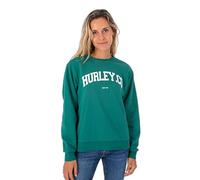 Hurley Authentic Crew Sweatshirt, Vert Herbe, S Femme