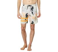 Hurley babylegs Division Phantom-eco Block Party 18' Maillot de Bain pour Homme, Barely Bone, 40