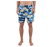 Hurley babylegs Division Phantom-eco Block Party 18' Maillot de Bain pour Homme, Multicolore (Sea View), 38