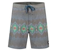 Hurley babylegs Division Phntm Naturals Tailgate 18' Maillot de Bain pour Homme, Obsidian, 42