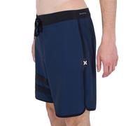 Hurley Boardshort 18" (46 cm) pour hommes ~ Phantom Block Party bleu indigo