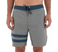 Hurley Phantom Eco Block Party Solid 18´´ Swimming Shorts Gris 38 Homme