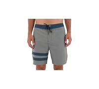 Hurley Phantom Eco Block Party Solid 18´´ Swimming Shorts Gris 36 Homme
