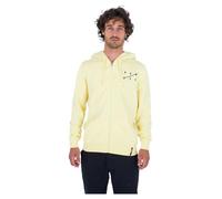Hurley Capuche zippée M Slash Sweatshirt, Coquille d'œuf, M Homme