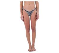 Hurley Cheeky Side Tie Culotte de Bikini, Tiki Multi/PNK Pnch, XS Femme